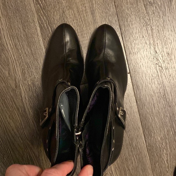 Versus Versace Leather Booties NEW - Picture 10 of 13